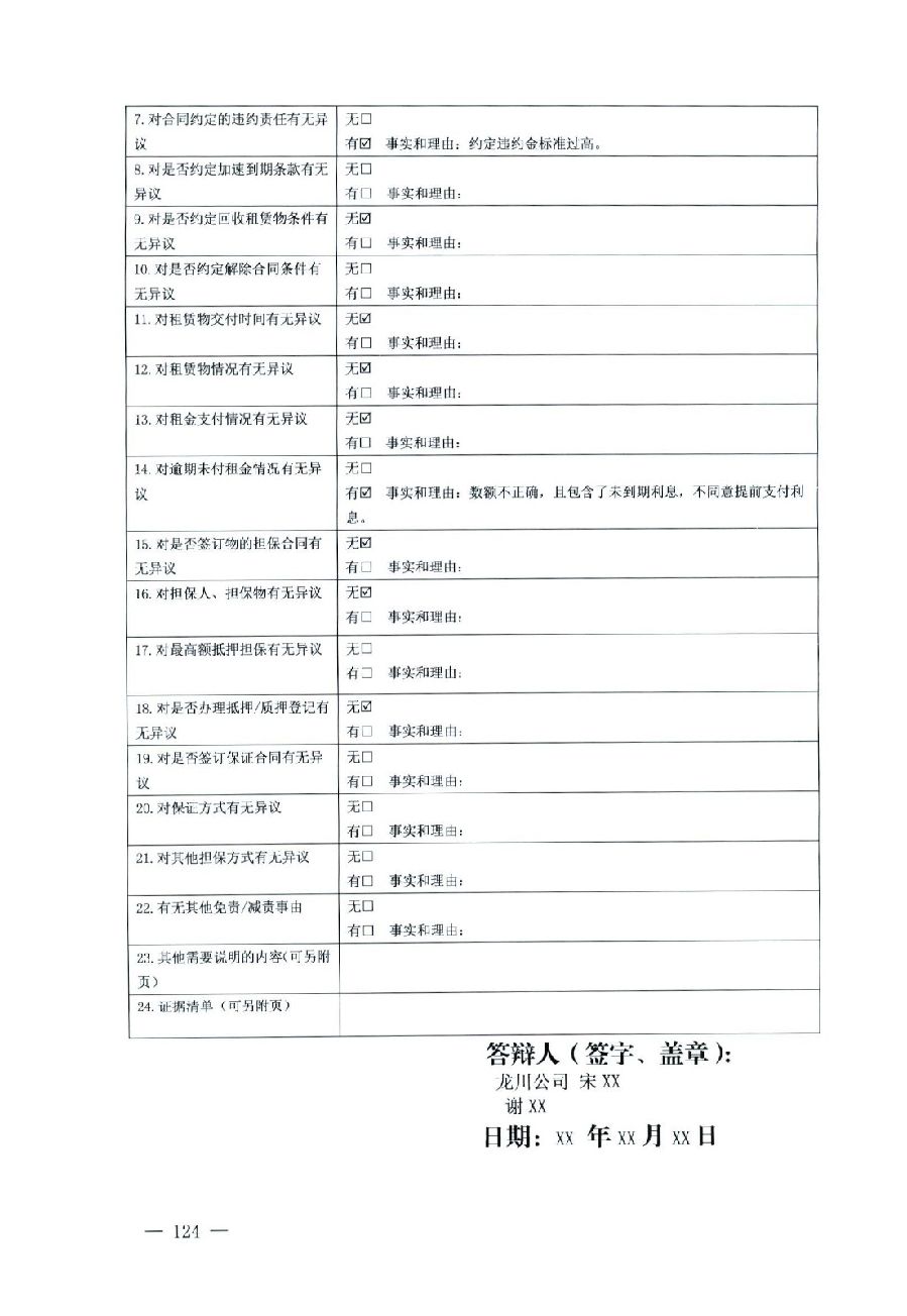 關(guān)于部分常用民事案件起訴狀、答辯狀示范文本（含文本填寫實例）_120.jpg